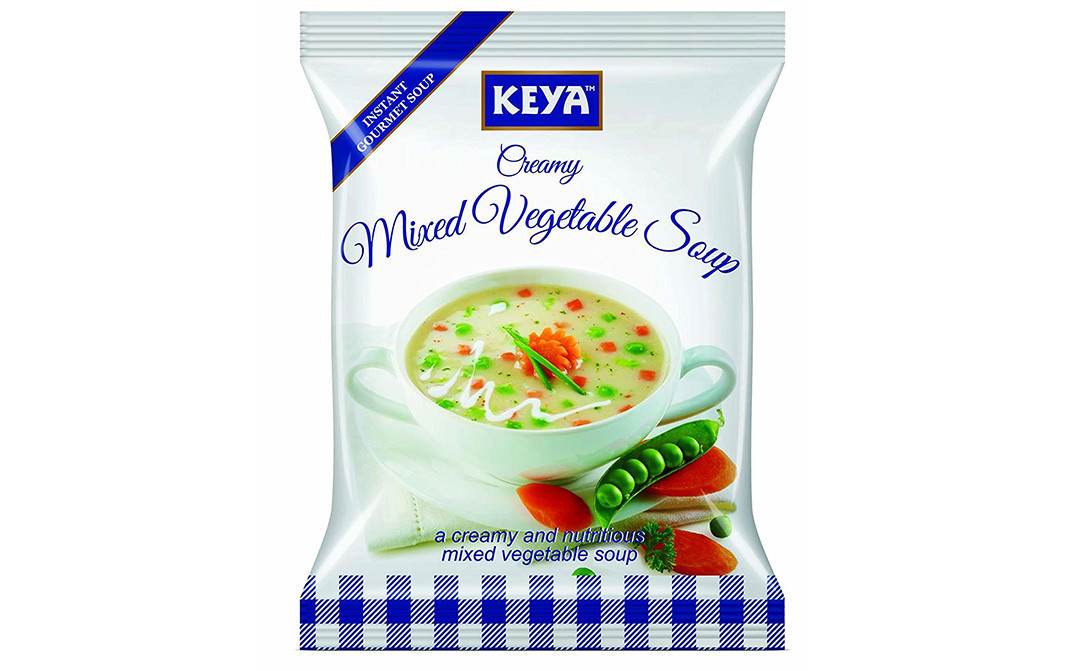 Keya Creamy Mixed Vegetable Soup   Sachet  52 grams